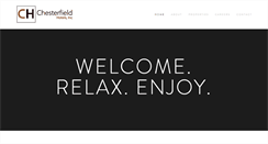 Desktop Screenshot of chesterfieldhotels.net